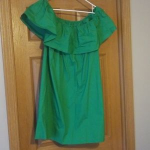 Off rhw sholder mini dress